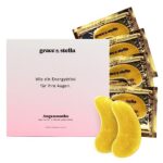 Grace &Stella - Augenpads Gegen Augenringe, Eye Pads Reduzieren Dunkle Augenringe, Augenpads Gegen Tränensäcke und Falten, Kühlende und Erfrischende Augen Pads Masken, Gel-Eyepads