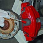 Foliatec Bremssattel Lack Set, Hitzebeständig, Komplettsatz für 4 Bremssättel, Racing Rosso – Bild 5