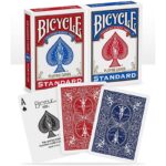 Bicycle Kartendeck Standard 2er-Pack Rot & Blau Rommé-Karten, Pokerkarten, Zauberkarten/Klassische Rider Back Rückseite – Bild 6
