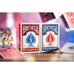 Bicycle Kartendeck Standard 2er-Pack Rot & Blau Rommé-Karten, Pokerkarten, Zauberkarten/Klassische Rider Back Rückseite – Bild 7