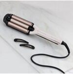 Remington Welleneisen [Testsieger] ProLuxe 4-in-1 Lockenstab Beach Waves, natürlich Wellen, Wasserwellen, Mermaid-Waves (Dig. Display, Temperatureinstellung bis 210° C) Kreppeisen – Bild 3