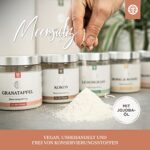 LoWell® 500g Körperpeeling aus Meersalz für Dusche und Sauna - Peeling mit pflegendem Jojobaöl - Body Scrub – Bild 3