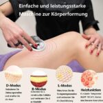 Cellulite Massagegerät, Ultraschall-Kavitationsmaschine,Cellulite Schönheitsgerät,Körperformmaschine, Formt Den Perfekten Bauch, Die Taille, Arme, Beine und Hüften(USB wiederaufladbar) – Bild 5