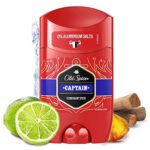 Old Spice Captain Deo Stick für Herren 50 ml, 48 h Frische, 0 % Aluminiumsalze, keine weissen Rückstände und gelben Flecken – Bild 8