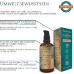 BIO HYALURON SERUM +B5| Hyaluronsäure Hochdosiert | 4-Fach Anti-Falten - 100ml | Frei von Alkohol &Parfüm | Vegan | Hyaluronsäure Serum - Gesichtsserum | Anti-Aging Gesichtscreme | Made in Germany – Bild 8