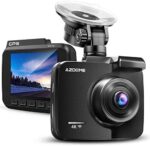 AZDOME Autokamera mit 4K Auflösung, WiFi Dashcam mit GPS und Loop-Aufnahme, Dash Cam mit 170° Weitwinkelobjektiv und Nachtsicht, Dash Camera mit G-Sensor, Parkmonitor und Bewegungserkennung – Bild 8