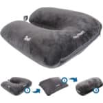 daydream 3 in 1 Nackenkissen mit Mikroperlen - Nackenhörnchen, Reisekissen und Nackenrolle in einem - auch für Camping – Bild 2