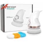 Cellulite massagegerät anti cellulite Handmassagegeräte-lymphdrainage gerät mit 3 waschbaren Pads-cellulite massagegerät elektrisch für Bauch/Bein/Arme