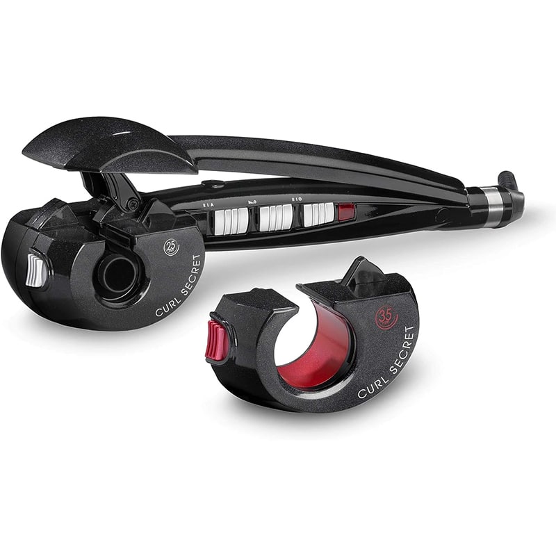 c1 BaByliss Paris Curl, automatischer Lockenstyler mit 2 Aufsätzen für grosse und kleine Locken, Wellen, Beach Waves, geeignet für dünne bis dicke Haare – Bild 1