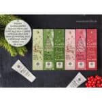 LEO & LILO Kleiner Weihnachtsgruss, Geschenkset mit 6 Naturkosmetik Handcremes in zauberhafter Verpackung – Bild 3