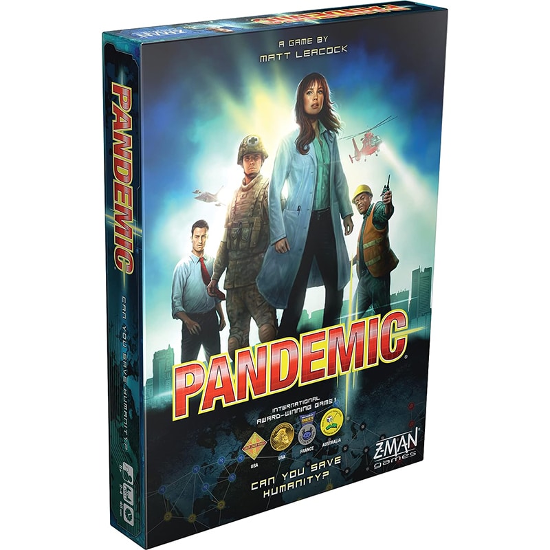 pandemic1 Z-Man Games , Pandemic , Brettspiel, ab 8 Jahren, 2–4 Spieler, 45 Minuten Spielzeit – Bild 1