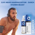 BEARDIX Bartwuchsmittel für Männer mit spärlichem Bartwuchs - Profi Bartserum für ein kräftigeres Bart Wachstum mit preisgekröntem Wirkstoff Redensyl - Belegte Wirkung für mehr Bartwachstum – Bild 5