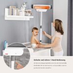 reer Wickeltischstrahler FeelWell 2in1, Standheizstrahler und Wandmontage, 2 Heizstufen, Timer, Kippsicherung, geprüft nach Medizinstandard – Bild 5