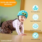 SafeheadBABY Weicher Lauflernhelm für Babys, Babyhelm Sporty, Kopfschutz für Babys, Kopfumfang 40-52 cm – Bild 4