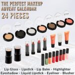 KreativeKraft Adventskalender 2023 Beauty Make Up Set für Damen und Teenager Mädchen Weihnachtsadventskalender Schminke – Bild 4