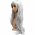 Dazone 70cm Karneval Perücke Lang Voll Cosplay, Lockig Wellig Fashion Kostüme Damen Haarteil Cosplay Wig für Alltag, Party Perücke Lang,Halloween Weihnachten – Bild 2