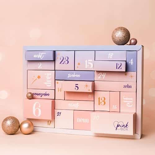 41n318qasXL.jpg Pink Box Premium Adventskalender 2023 | 24 angesagte & hochwertige Beautyprodukte im Wert von über 400€ | Der Premium Beauty Adventskalender für beautyaffine – Bild 1