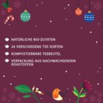 ETS Bio Tee Adventskalender 2025 – 24 Sorten Kräuter-, Früchte-, Grün- & Schwarztee – Bild 8