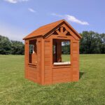 Backyard Discovery Spielhaus Timberlake aus Holz | Outdoor Kinderspielhaus für den Garten inklusive Zubehör | Gartenhaus für Kinder mit Fenstern. – Bild 9