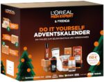 L'Oréal Men Expert Do it yourself Adventskalender 2023, 24 Überraschungen für Männer, Zum Selberbasteln & Verschenken, mit ausgewählten Marken