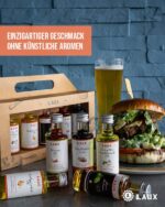 LAUX BBQ Essig Öl Set | 5 aromatische Sorten Olivenöl, Kräuter Knoblauch Öl, Röstzwiebel Öl, Essig & Balsam | Geschenk für Grillfans | Made in Germany – Bild 3