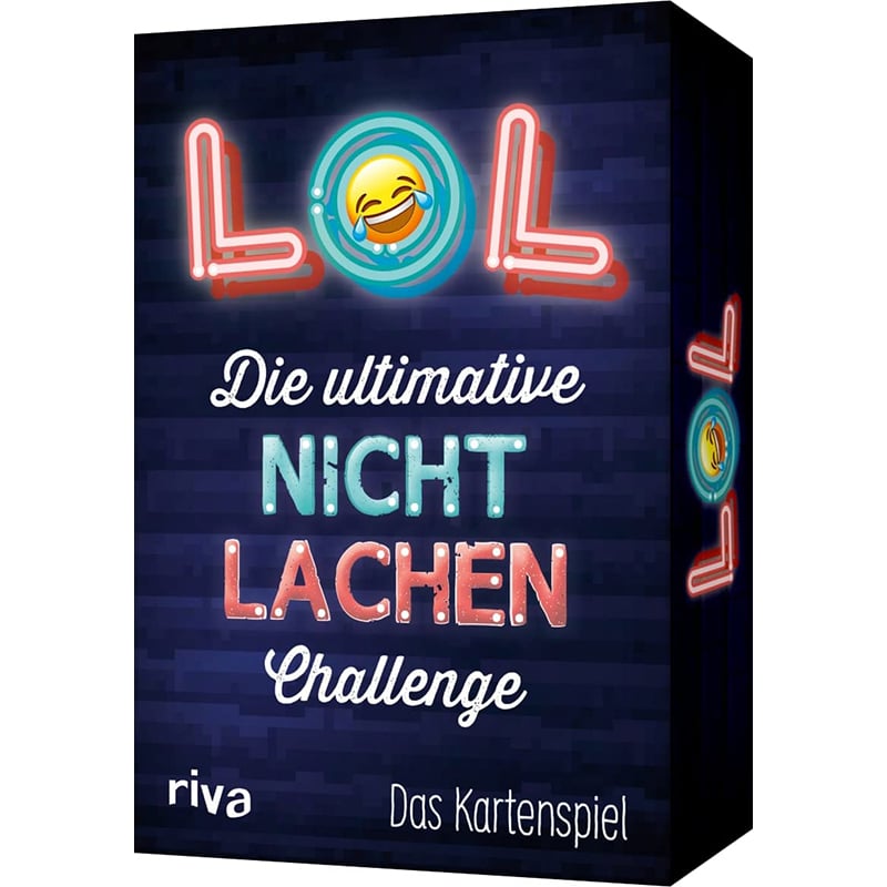 lol LOL – Die ultimative Nicht-lachen-Challenge Das Kartenspiel. Mit den besten Witzen, Flachwitzen, Scherzfragen. Partyspiel für Kinder und Erwachsene. Ab 8 Jahren. Der Bestseller – Bild 1