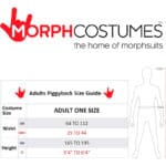 Morph MCPBSA Weihnachtsmann Santa Huckepack Kostüm für Erwachsene, lustiges Weihnachtskostüm Herren Damen, Einheitsgrösse – Bild 4