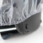Universal Komfort Regenschutz für Babyschale (z.B. Maxi-Cosi/Cybex/Römer) - gute Luftzirkulation, verschliessbares Kontakt-Fenster – Bild 6