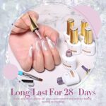BORN PRETTY 6ML UV Nagellack Magnetisch Shellac Nagellack Set Cat Magnetisch Eye Gel Shell-Thread Shining Nagellack Soak Off UV Lack für Gelnägel mit Magnetstift – Bild 5
