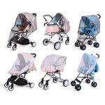 bemece Regenschutz für Kinderwagen, Regenverdeck für buggy, Bequemes Zugangsfenster, Gute Luftzirkulation, Schadstofffrei – Bild 9