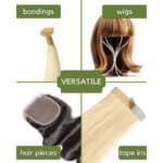pflegende Haarentfernung - Remover für Haarverlängerung