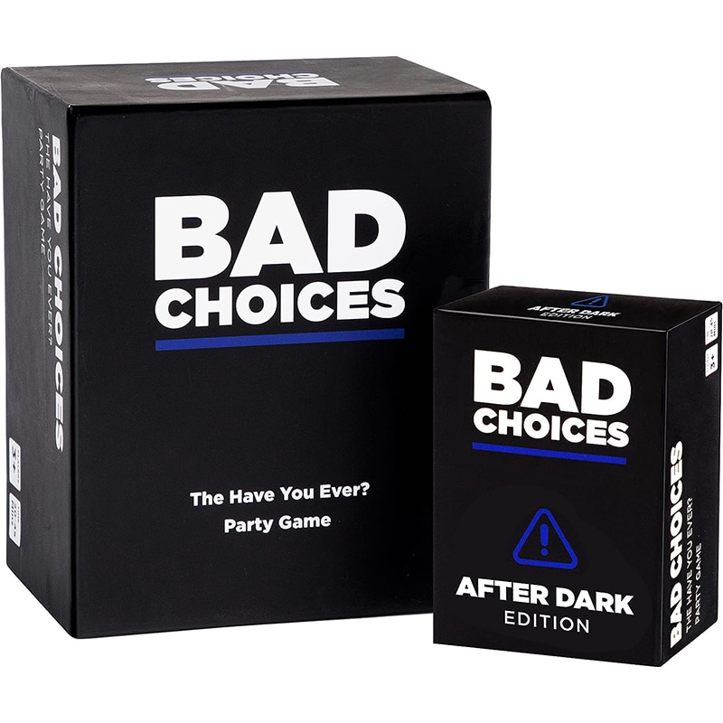 bad1 Bad Choices - The Have You Ever? Partyspiel + After Dark Edition Set – Bild 1