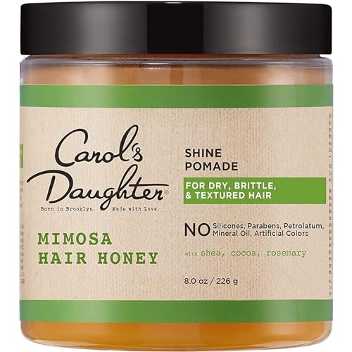 51fXlDQRibL.jpg Carol's Daughter, Mimosa Hair Honey, Glanzpomade mit Shea, Kakao und Rosmarin, 226 g – Bild 1