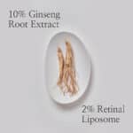 10% ginseng root extract 2%retinal liposome