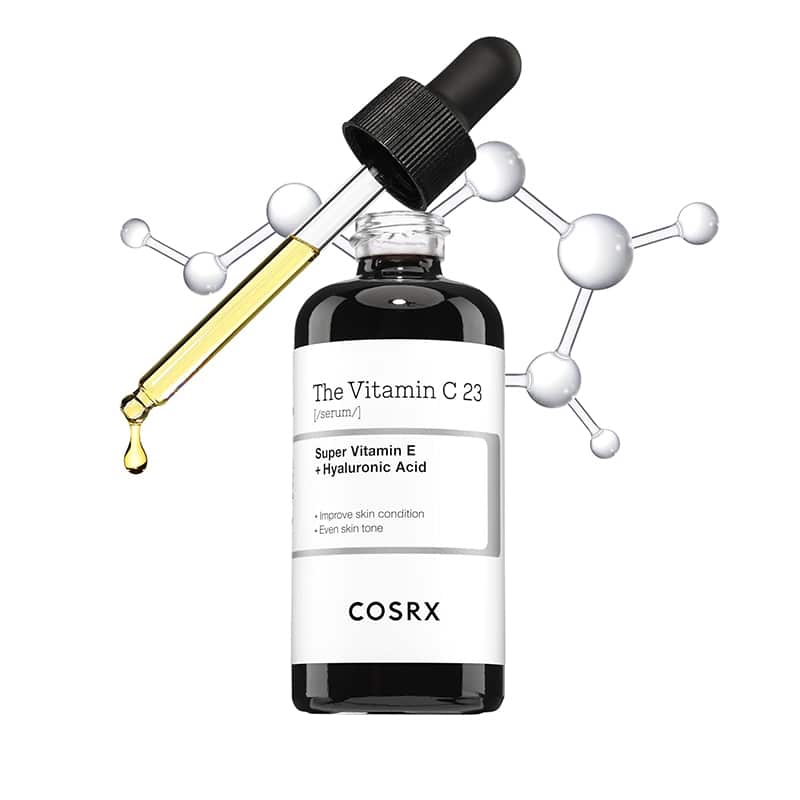 COSRX Reines Vitamin C 23 % Serum mit Vitamin E (Ascorbinsäure) und Hyaluronsäure