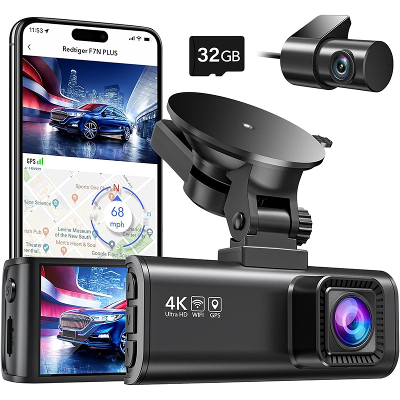 REDTIGER1 REDTIGER Dashcam Auto Vorne Hinten