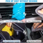 PICK UP DUST WITHOUT RESIDUE