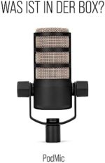 RØDE PodMic Dynamisches Mikrofon mit Rundfunkqualität mit integrierter Schwenkhalterung für Podcasting, Streaming, Spiele und Sprachaufnahmen, XLR – Bild 8