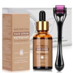 Hautroller mit Haar Wachstum Serum