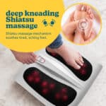 deep kneading shiatsu massage