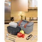 Hochwertige Gabel Löffel und Lsoliertasche