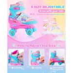 4 size adjustable