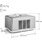 1,5 L mit selbstkühlendem Kompressor 150 W
