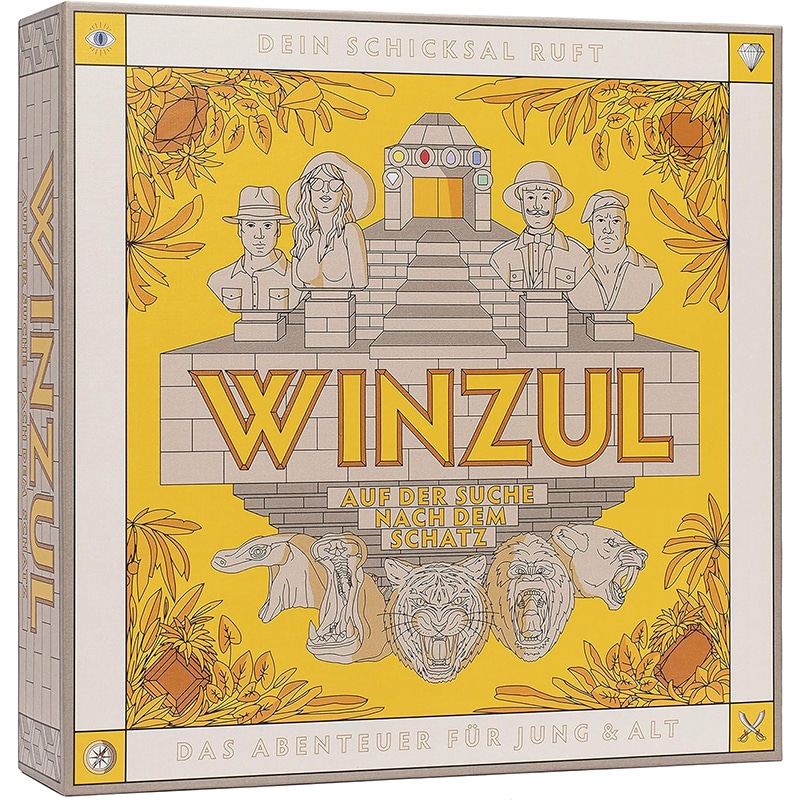 WINZUL 1 WINZUL: Ein Abenteuer-Brettspiel für Jung & Alt