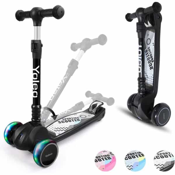 YOLEO Kinderoller black
