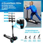 4 einstellbare hohe