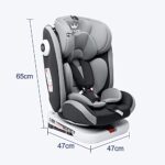 Farsaw 360° Baby Autositz mit ISOFIX, Gr. 0-3, Ruheposition – Bild 5