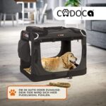 CADOCA® Faltbare Hundetransportbox: Robust, atmungsaktiv & in verschiedenen Grössen – Bild 2
