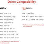 osmo comatibility