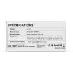 specifications